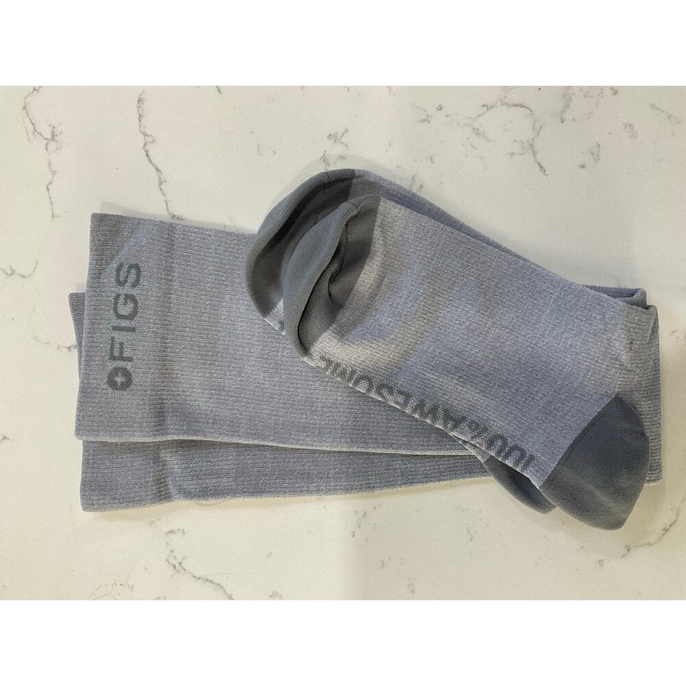 FIGS Gray Compression Socks - Picture 4 of 5